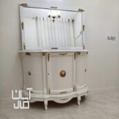 آینه کنسول چوبی