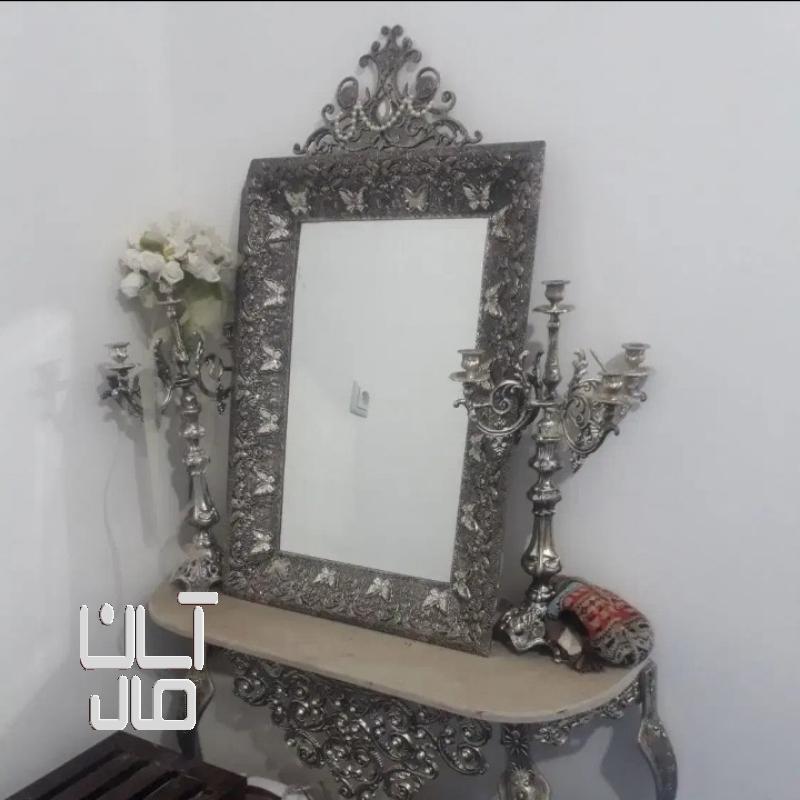 آینه کنسول  برنز