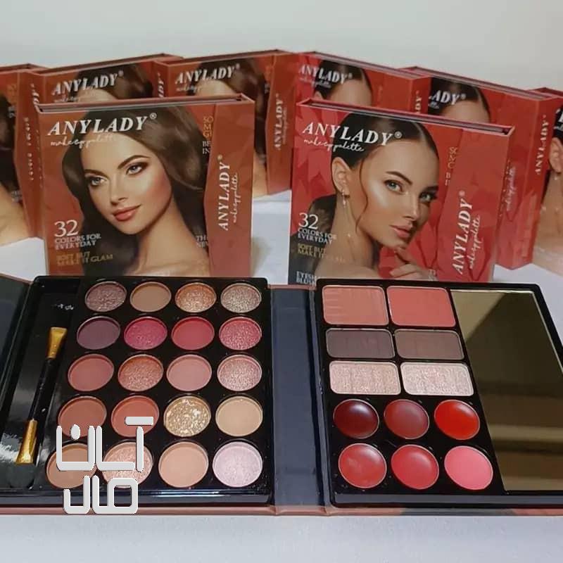 پالت سایه چند کاره کیفی مدل8658FFبرند(آنی لیدی)