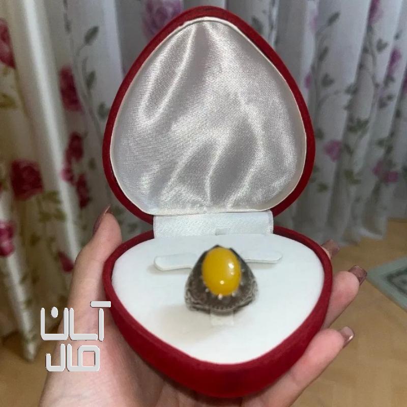 انگشتر نقره شریف شمس