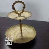 شیرینی خوری دوطبقه برنز