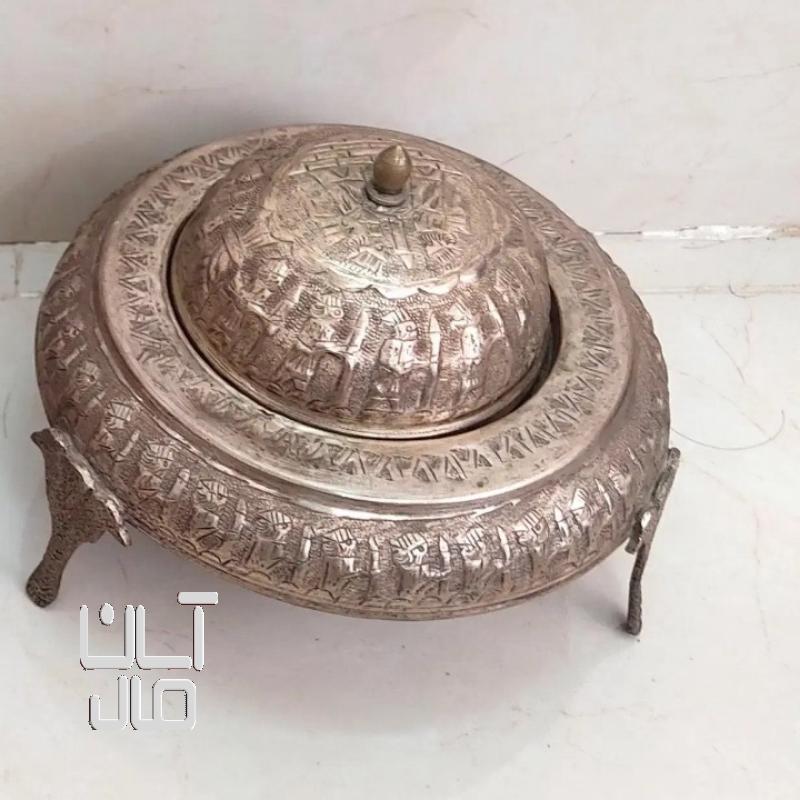 خاویار خوری برنجی