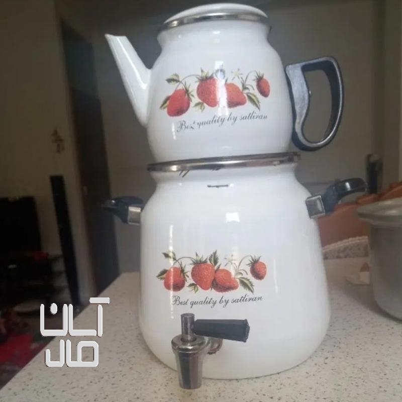 کتری قوری لعابی