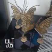 مجسمه برنجی پروانه