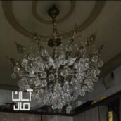 لوستر کریستالی ۱۶ شاخه