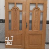 درب دولنگه همراه چهار چوب