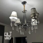 لوستر استیل ۴ شاخه