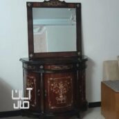 آینه کنسول چوبی