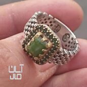 انگشتر نقره دستساز