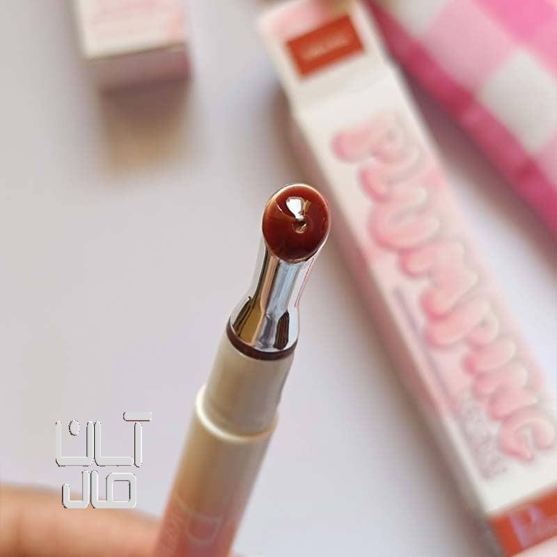 رژحجم دهنده لب کره ای چرخشی برند(PIGEVINE)