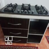 اجاق گاز ۵شعله شیشه ای