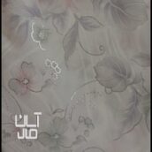 پارچه چادر طرح گلدار با نقره کوب