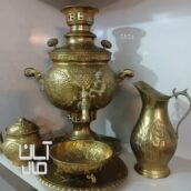 سماور طلایی