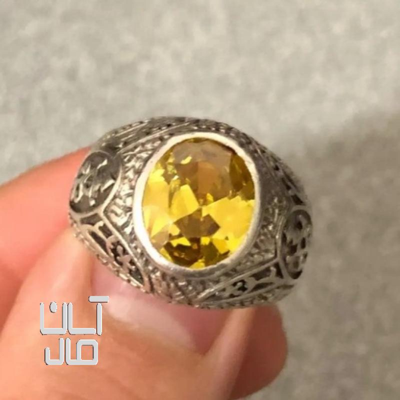 انگشتر نقره مردانه