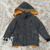 کاپشن پسرانه خزدار