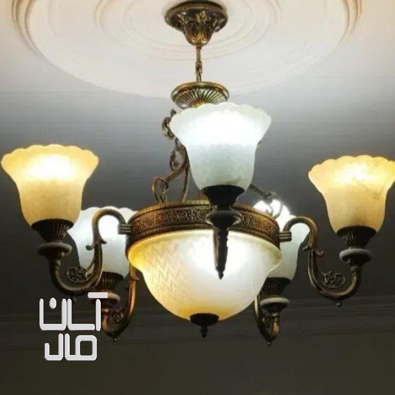 لوستر ۵شاخه