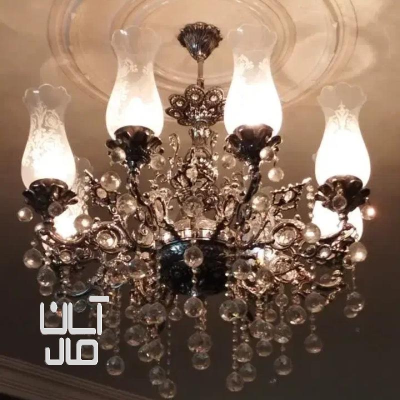 لوستر ۸ شاخه