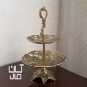 شیرینی خوری برنز دوطبقه