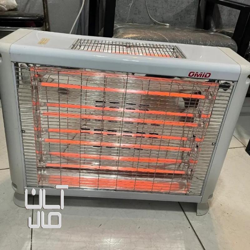 بخاری برقی فن دار