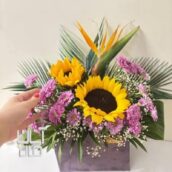 باکس گل تازه وطبیعی