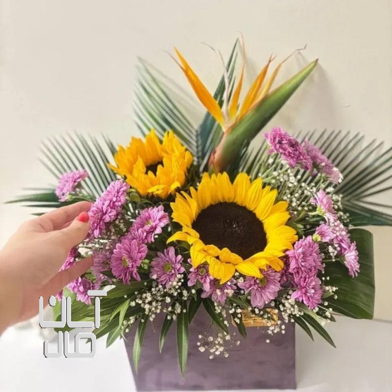 باکس گل تازه وطبیعی