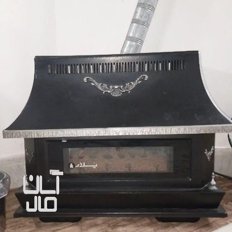 بخاری گازی طرح شومینه