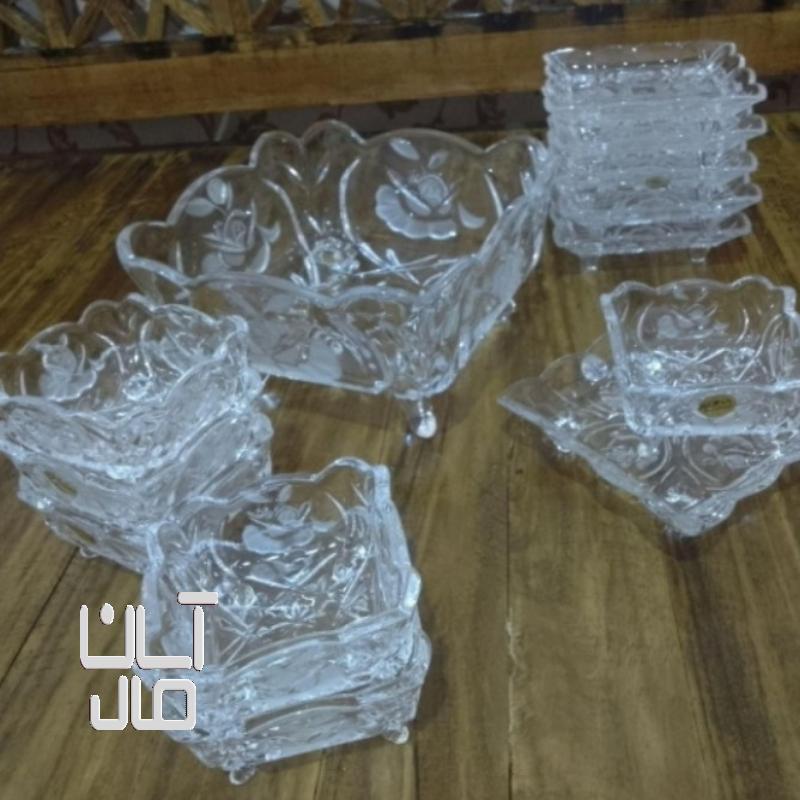 سرویس کریستال ۱۳ پارچه سوگا