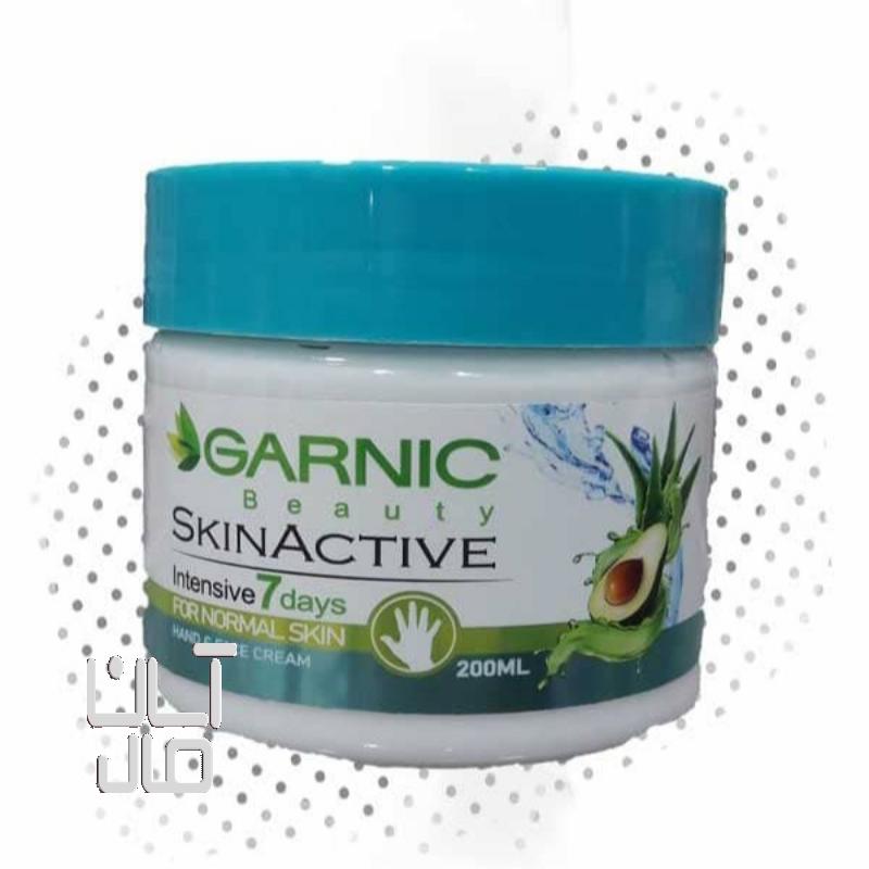 کرم مرطوب کننده دست وصورت گارنیک