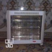 بخاری برقی ۴شعله فن دار