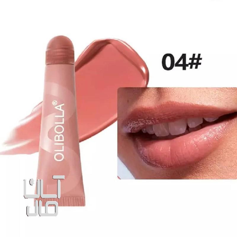 لیپ گلس تیوپی ژله ای«رژخیس»برند(OLIBOLLA)