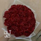 دسته گل روبانی