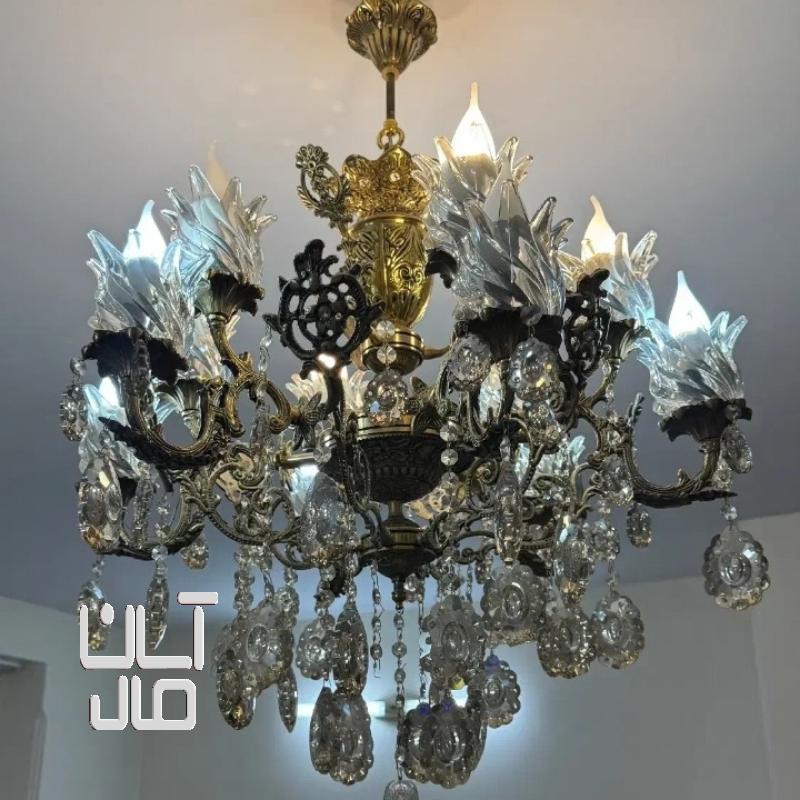 لوستر برنجی