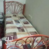 تخت یکنفره فلزی