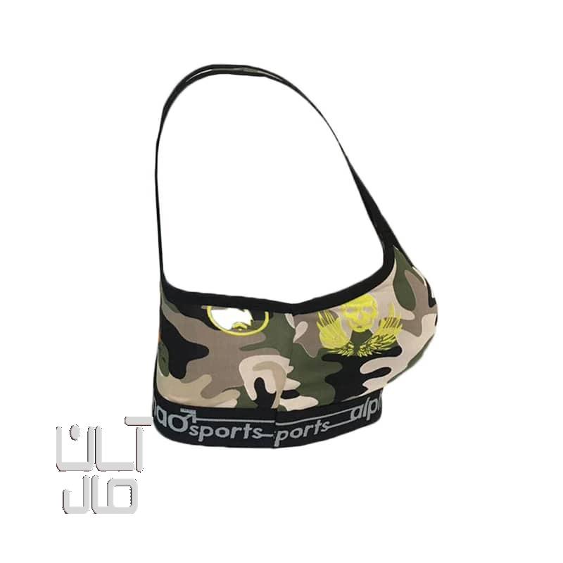 لباس زیر زنانه نیم تنه نخی طرح چریکی