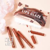 پک رژلب مایع 4عددی مدل شکلاتی برند (COLOUR COSTELE)