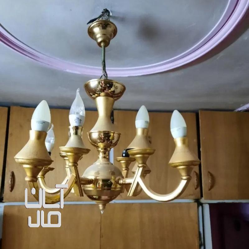 لوستر برنجی