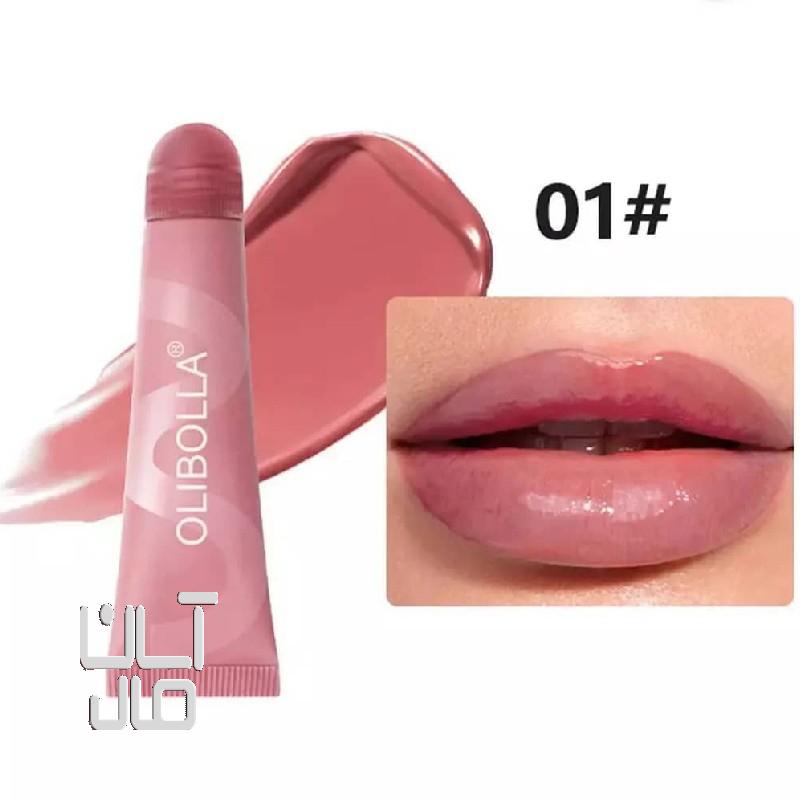 لیپ گلس تیوپی ژله ای«رژخیس»برند(OLIBOLLA)