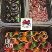 آلوچه بارون لواشک ترشک لیسک کاپ کیک لواشک