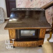 بخاری گازی شومینه