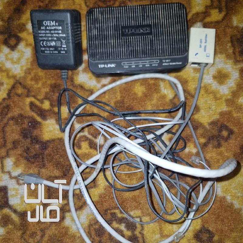 سلام مودم تی پی لینک ADSL2+قیمت 290 مخابراتی