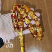 تسبیح کهربا ۳۳عددی