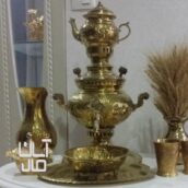 سماور برنجی