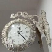 ساعت دیواری دو طرفه