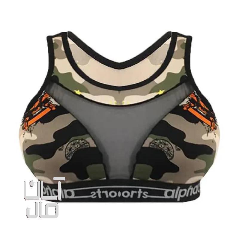 لباس زیر زنانه نیم تنه نخی طرح چریکی