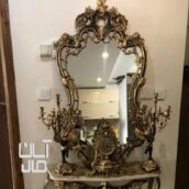 آینه کنسول برنز