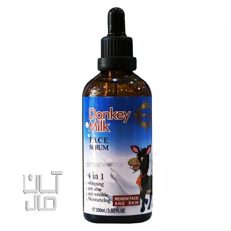 سرم صورت ۴کاره شیرالاغ ضد جوش و روشن کننده پوست برند(هپی لیدی)