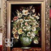 تابلو فرش دستبافت ابریشم