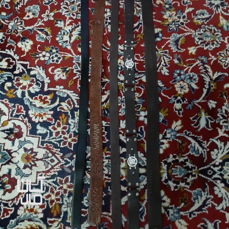 کمربند چرم مردانه نو تمیز