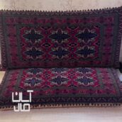 یک جفت پشتی فرش