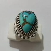 انگشتر نقره فیروزه نیشابور